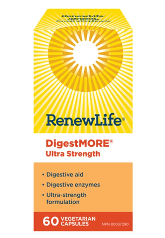 Renew Life DigestMORE Ultra Strength 60caps