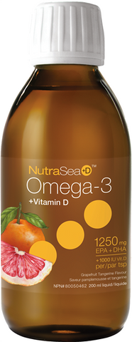 NutraSea+D™ Omega-3 Grapefruit Tangerine 200ml
