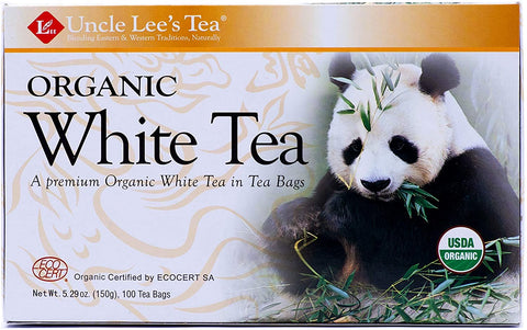Uncle Lee’s Organic White Tea 100bag