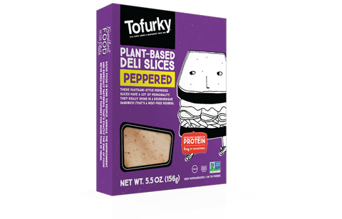 Tofurky Peppered Plant-based Deli Slices