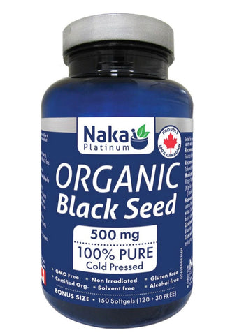 Naka Pro Organic Black Seed Capsules